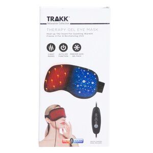 TRAKK Black Hot And Cold Gel Therapy Eye Mask
